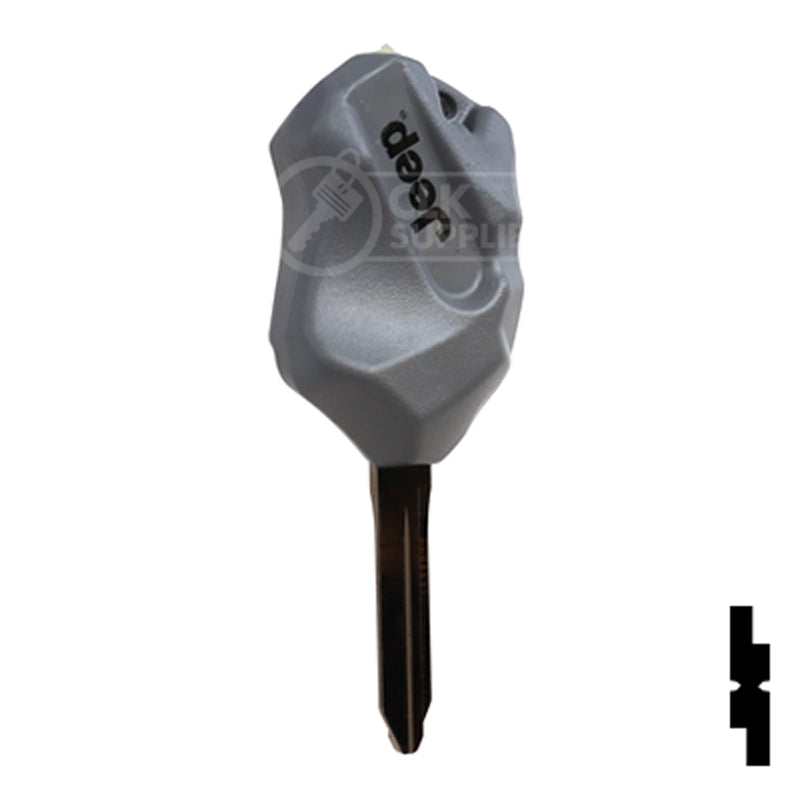 Uncut Transponder Key | Jeep | Y160PT Automotive Key Strattec