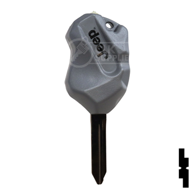 Uncut Transponder Key | Jeep | Y160PT Automotive Key Strattec
