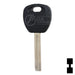 Uncut Transponder Key | Kia | KK7PT Automotive Key JMA USA
