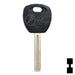 Uncut Transponder Key | Kia | KK7PT Automotive Key JMA USA