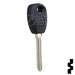 Uncut Transponder Key | Kia | TP12KI-8D-P Automotive Key JMA USA