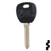 Uncut Transponder Key | Kia | TP12KI-8D-P Automotive Key JMA USA
