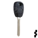 Uncut Transponder Key | Kia | TP12KI-8D-P Automotive Key JMA USA