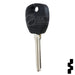 Uncut Transponder Key | Kia | TPX3KI-8D-P Automotive Key JMA USA