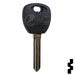 Uncut Transponder Key | Kia | TPX3KI-8D-P Automotive Key JMA USA