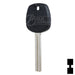 Uncut Transponder Key | Lexus | TOY40BT4 Automotive Key JMA USA