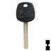 Uncut Transponder Key | Lexus | TOY40BT4 Automotive Key JMA USA