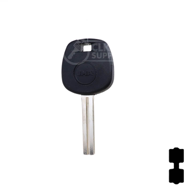 Uncut Transponder Key | Lexus | TOY48BT4 Automotive Key JMA USA