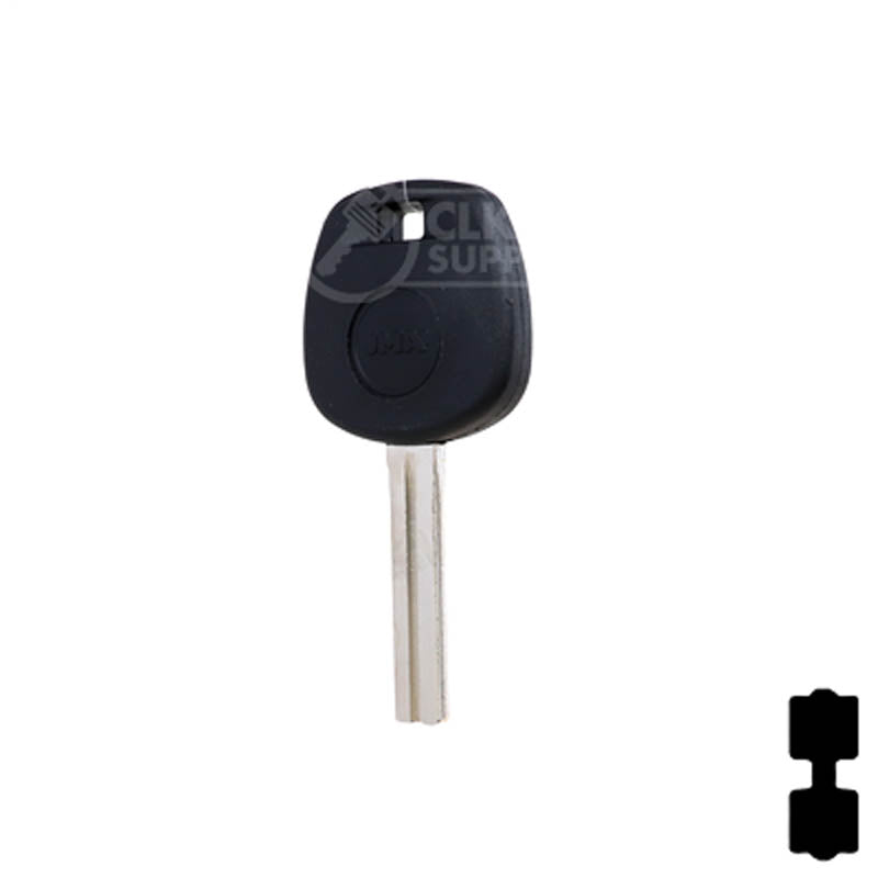 Uncut Transponder Key | Lexus | TOY48BT4 Automotive Key JMA USA