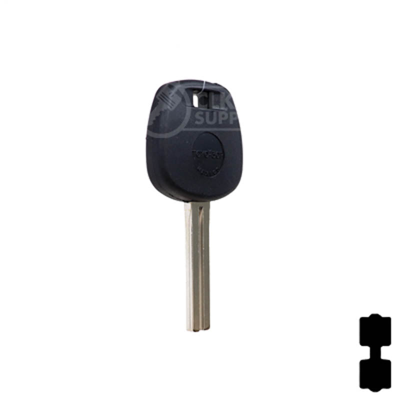Uncut Transponder Key | Lexus | TOY48BT4 Automotive Key JMA USA