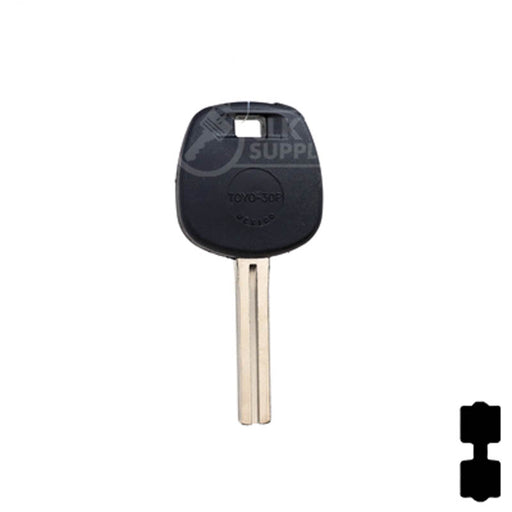 Uncut Transponder Key | Lexus | TOY48BT4 Automotive Key JMA USA