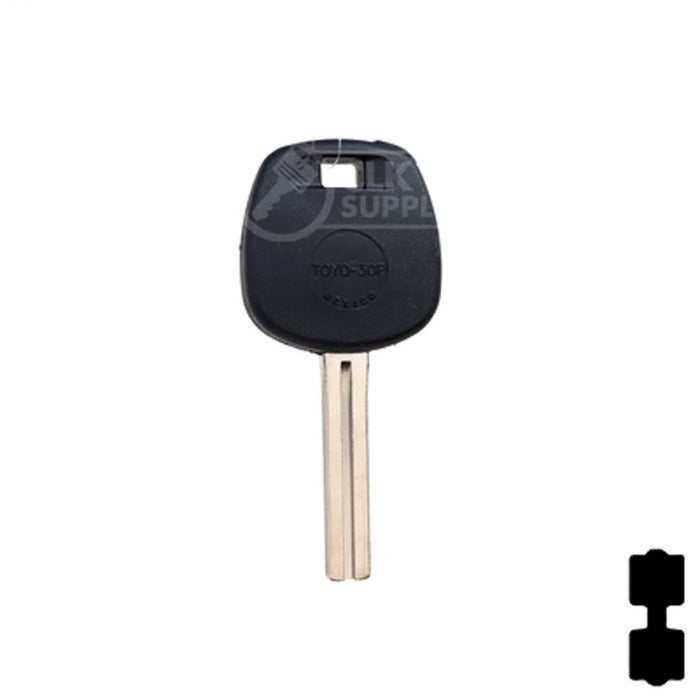 Uncut Transponder Key | Lexus | TOY48BT4 Automotive Key JMA USA