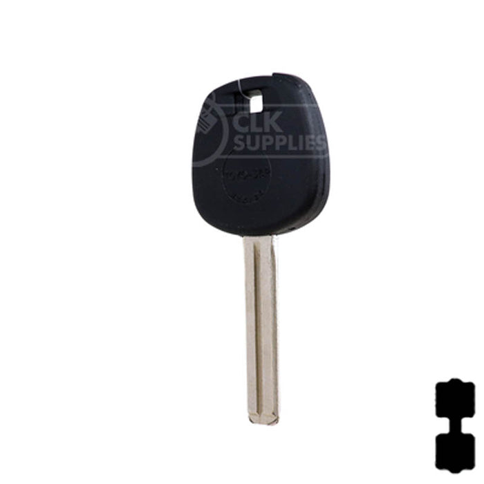 Uncut Transponder Key | Lexus | TOY50PT Automotive Key JMA USA