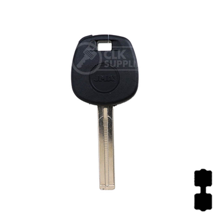 Uncut Transponder Key | Lexus | TOY50PT Automotive Key JMA USA