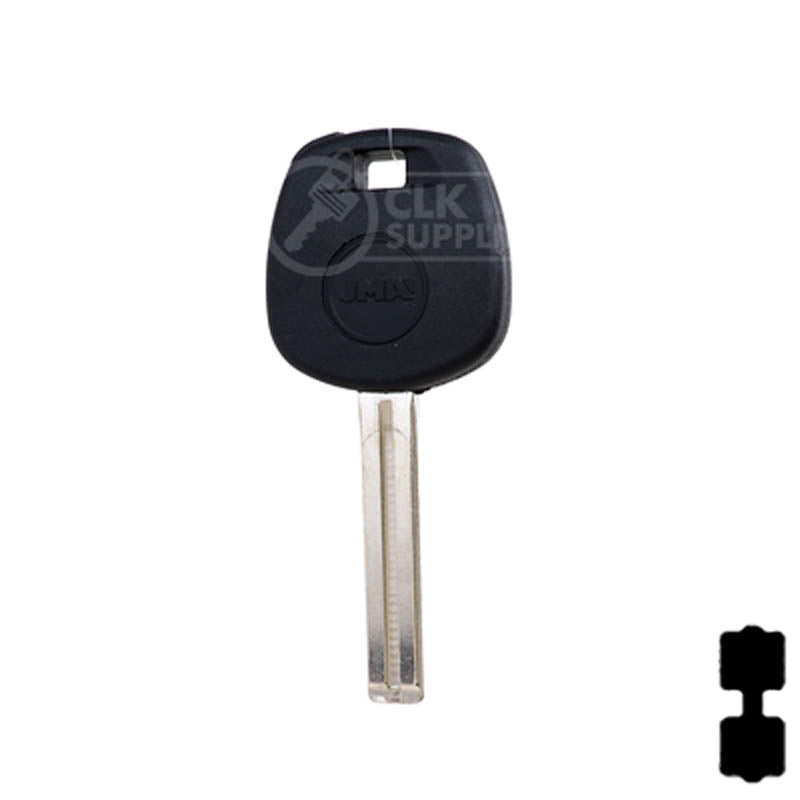 Uncut Transponder Key | Lexus | TOY50PT Automotive Key JMA USA