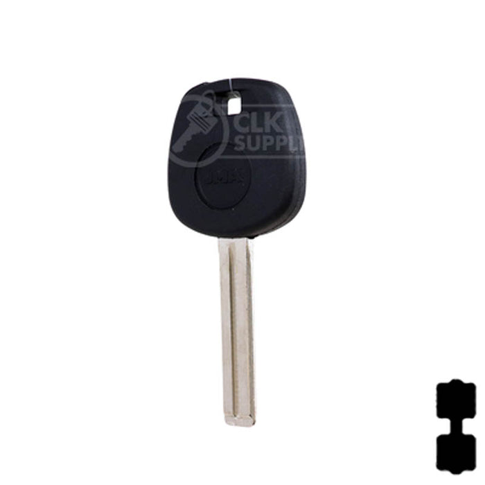 Uncut Transponder Key | Lexus | TOY50PT Automotive Key JMA USA