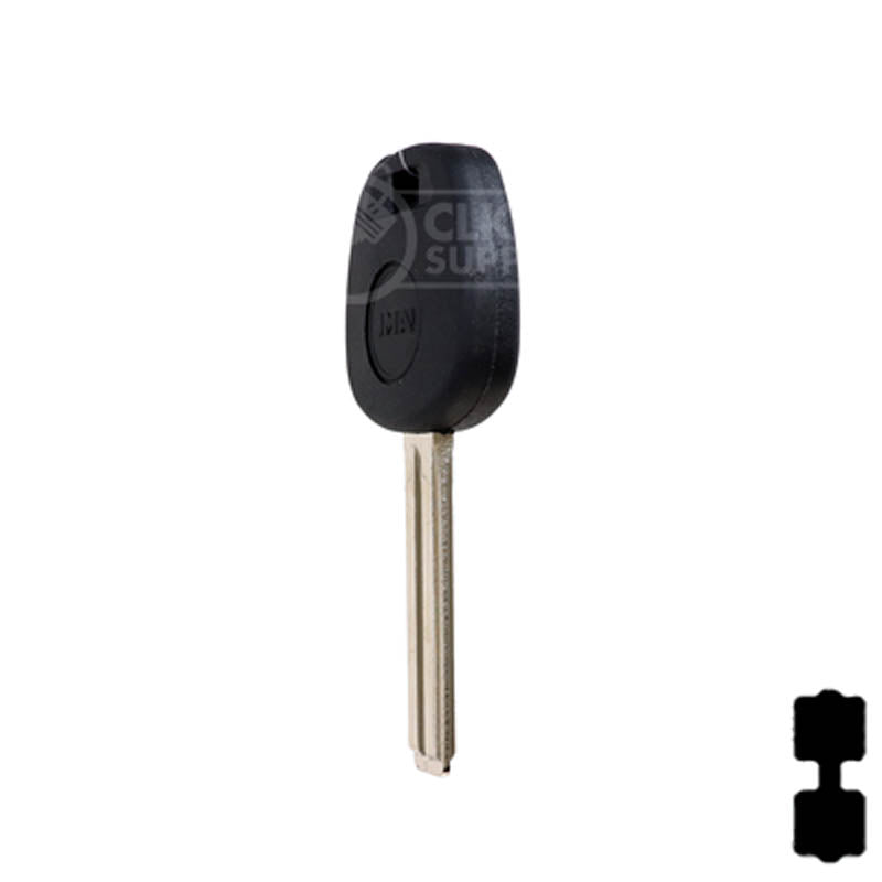 Uncut Transponder Key | Lexus | TOY50PT Automotive Key JMA USA