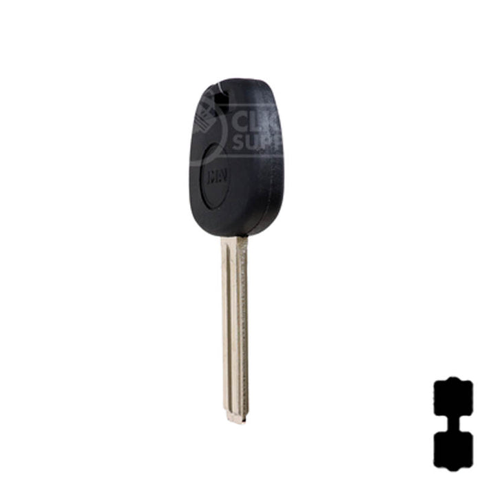 Uncut Transponder Key | Lexus | TOY50PT Automotive Key JMA USA