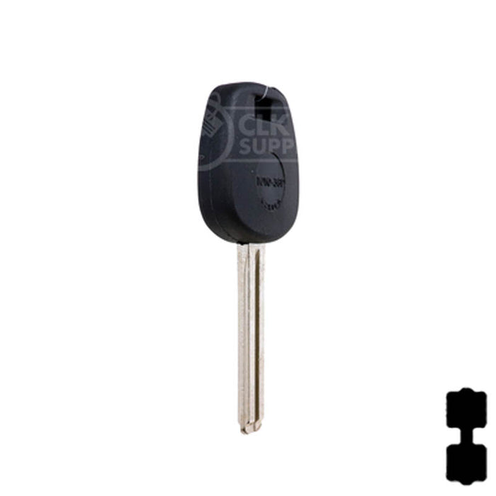 Uncut Transponder Key | Lexus | TOY50PT Automotive Key JMA USA