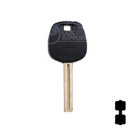 Uncut Transponder Key | Lexus | TOY50PT Automotive Key JMA USA