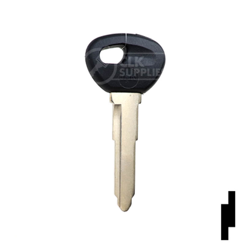 Uncut Transponder Key | Mazda | MAZ24RT5 Automotive Key JMA USA
