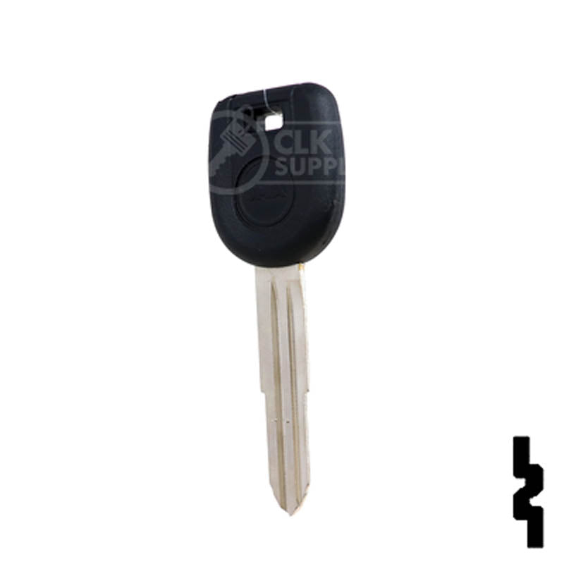 Uncut Transponder Key | Mitsubishi | MIT12PT Automotive Key JMA USA