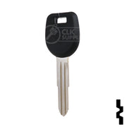 Uncut Transponder Key | Mitsubishi | MIT12PT Automotive Key Ilco