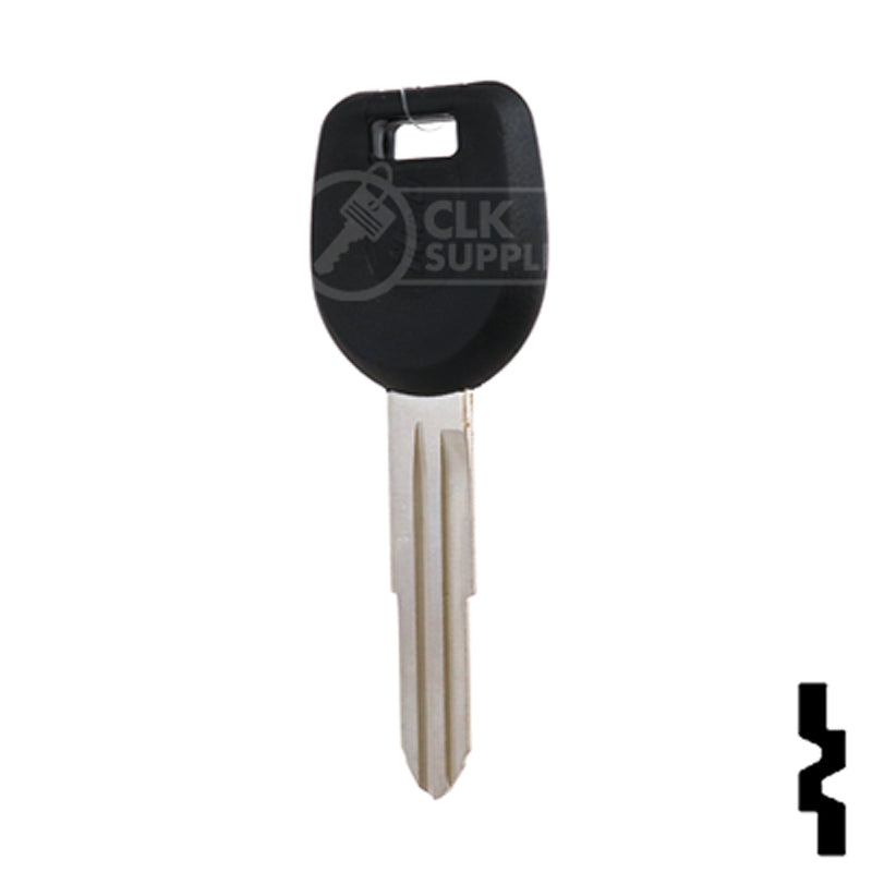 Uncut Transponder Key | Mitsubishi | MIT12PT Automotive Key Ilco