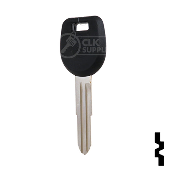 Uncut Transponder Key | Mitsubishi | MIT12PT Automotive Key Ilco