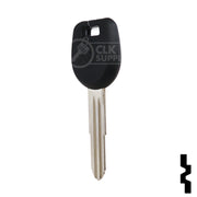 Uncut Transponder Key | Mitsubishi | MIT12PT Automotive Key Ilco