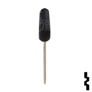 Uncut Transponder Key | Mitsubishi | MIT12PT Automotive Key Ilco