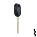 Uncut Transponder Key | Mitsubishi | MIT12PT Automotive Key Ilco