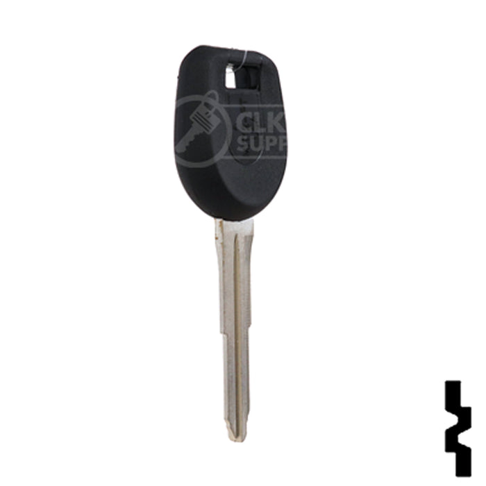 Uncut Transponder Key | Mitsubishi | MIT12PT Automotive Key Ilco