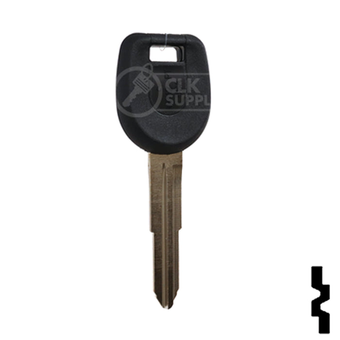 Uncut Transponder Key | Mitsubishi | MIT12PT Automotive Key Ilco