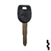Uncut Transponder Key | Mitsubishi | MIT12PT Automotive Key Ilco