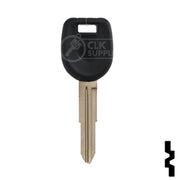 Uncut Transponder Key | Mitsubishi | MIT12PT Automotive Key Ilco