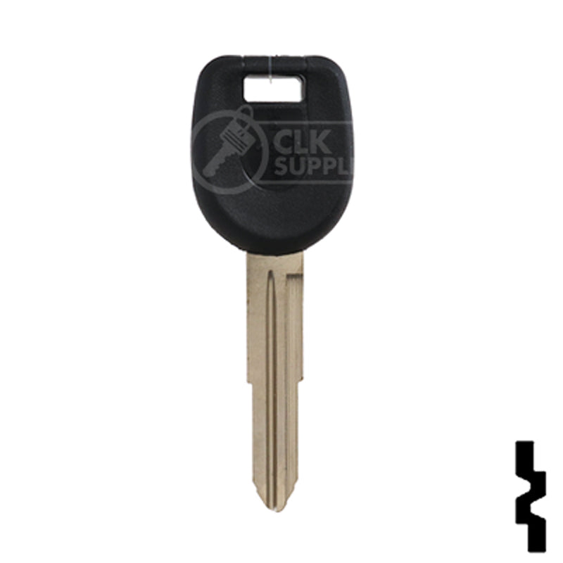 Uncut Transponder Key | Mitsubishi | MIT12PT Automotive Key Ilco