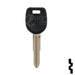 Uncut Transponder Key | Mitsubishi | MIT12PT Automotive Key Ilco