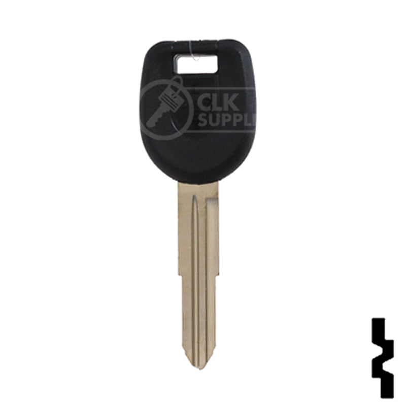 Uncut Transponder Key | Mitsubishi | MIT12PT Automotive Key Ilco