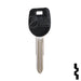 Uncut Transponder Key | Mitsubishi | MIT12PT Automotive Key Ilco