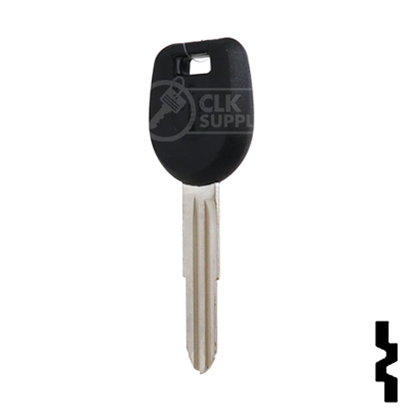 Uncut Transponder Key | Mitsubishi | MIT12PT Automotive Key Ilco