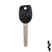 Uncut Transponder Key | Mitsubishi | MIT12PT Automotive Key Ilco