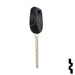 Uncut Transponder Key | Mitsubishi | MIT12PT Automotive Key Ilco