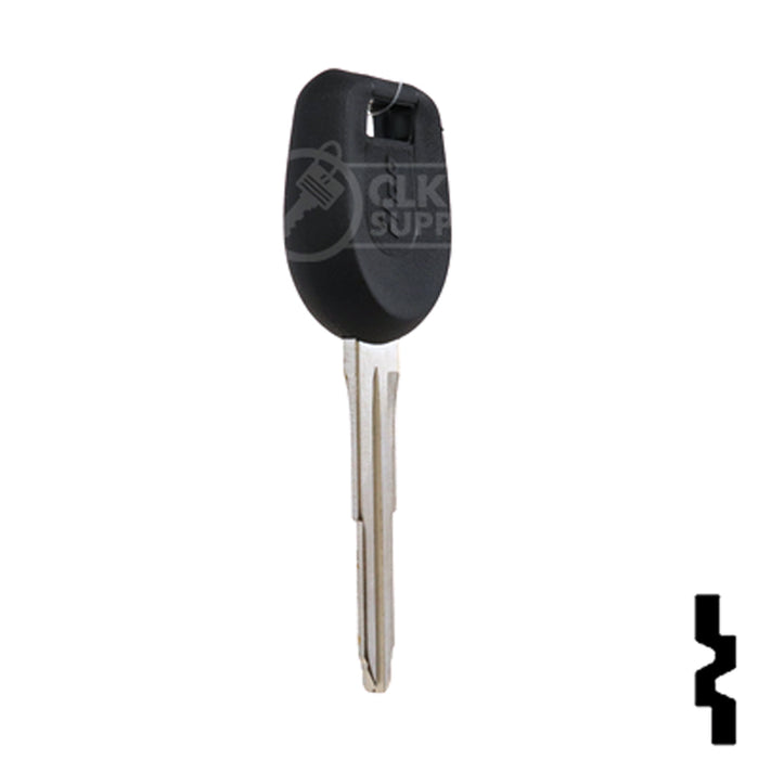 Uncut Transponder Key | Mitsubishi | MIT12PT Automotive Key Ilco