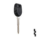 Uncut Transponder Key | Mitsubishi | MIT12PT Automotive Key Ilco