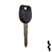 Uncut Transponder Key | Mitsubishi | MIT12PT Automotive Key Ilco