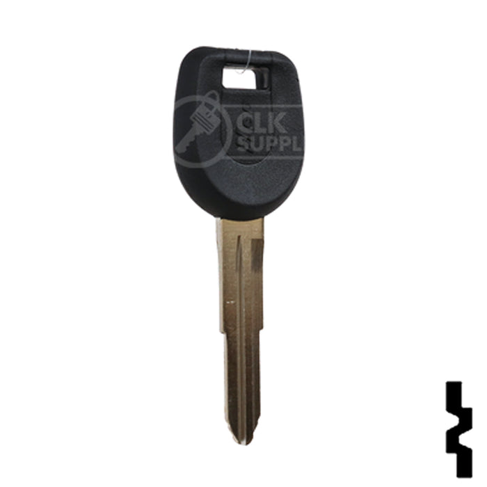 Uncut Transponder Key | Mitsubishi | MIT12PT Automotive Key Ilco