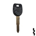 Uncut Transponder Key | Mitsubishi | MIT12PT Automotive Key Ilco