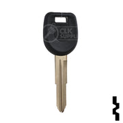 Uncut Transponder Key | Mitsubishi | MIT12PT Automotive Key Ilco