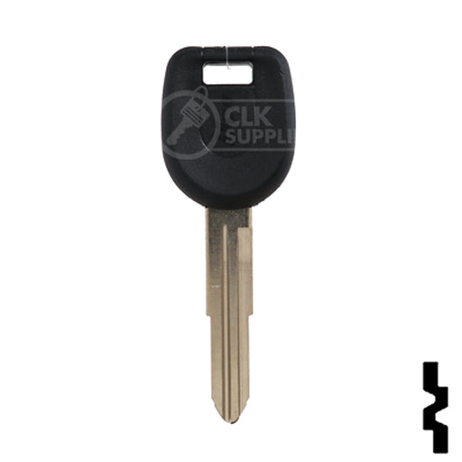 Uncut Transponder Key | Mitsubishi | MIT12PT Automotive Key Ilco